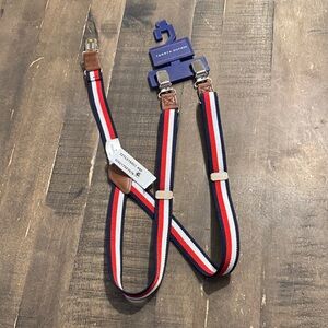 New, Kids Tommy Hilfiger Red, White, and Blue Suspenders